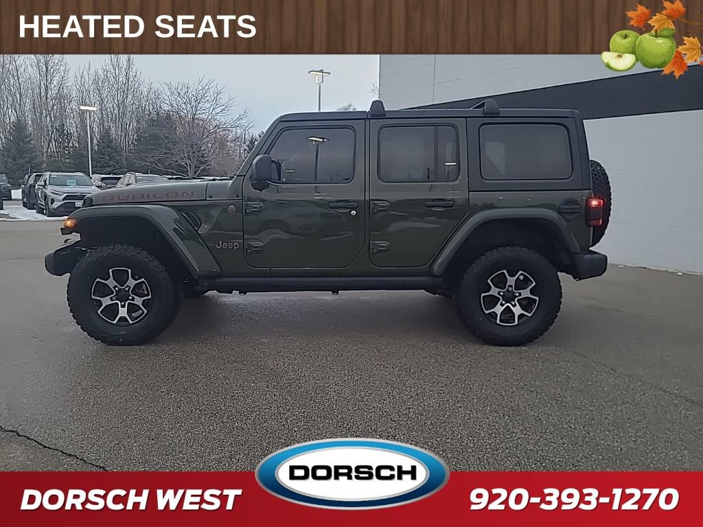 Used 2023 Jeep Wrangler Unlimited Rubicon w/ LED Lighting Group AWD/4WD image 2