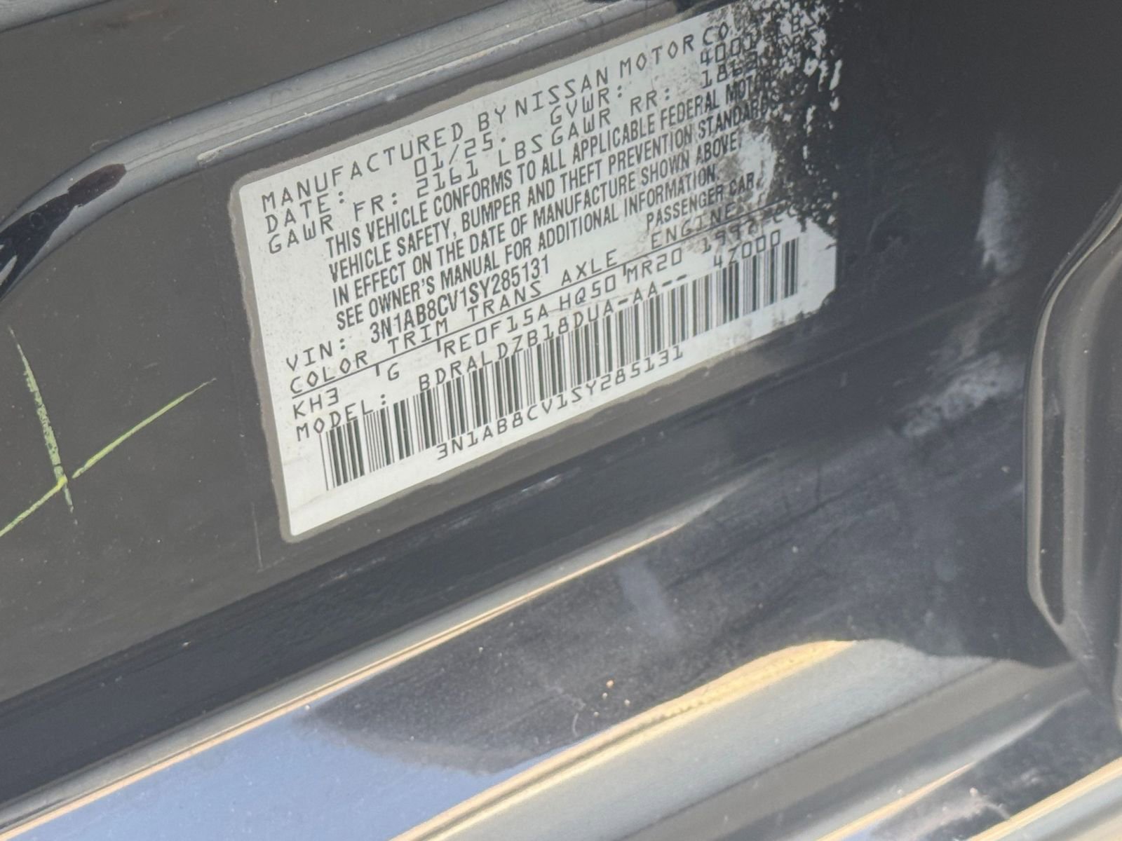 Used 2025 Nissan Sentra SV FWD image 28