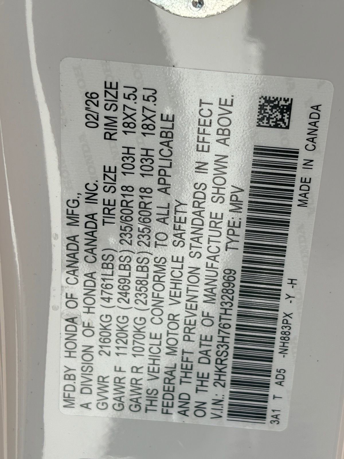 New 2026 Honda CR-V EX-L image 22