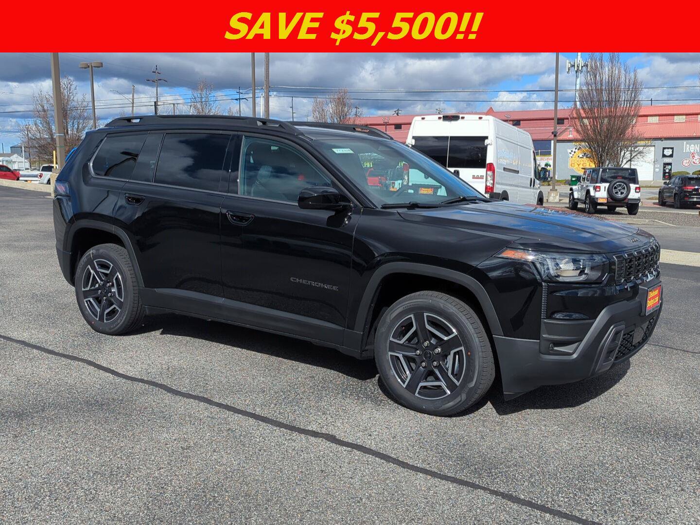 New 2026 Jeep Cherokee Laredo AWD/4WD image 1