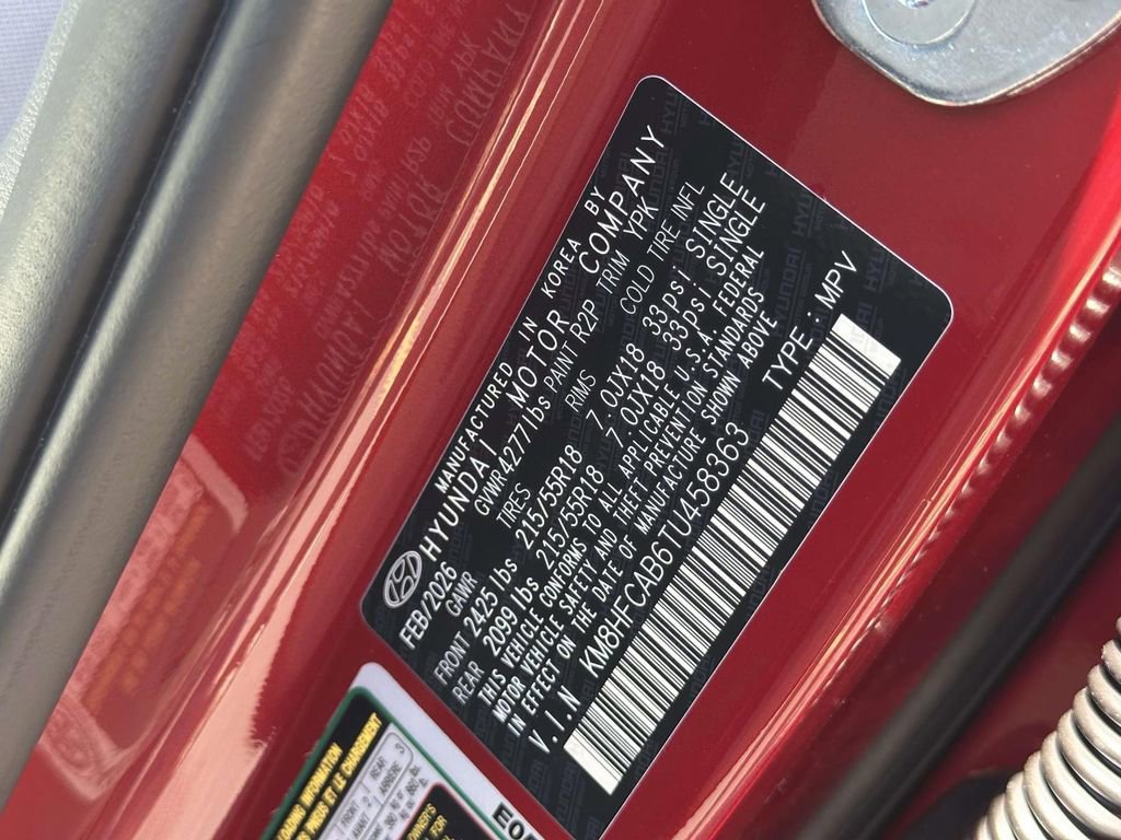 New 2026 Hyundai Kona SEL Sport AWD/4WD image 13