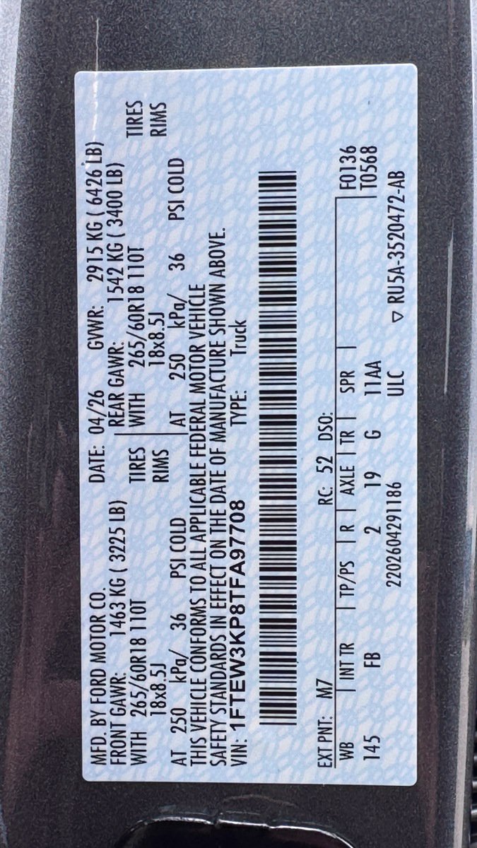 New 2026 Ford F150 XLT RWD image 15