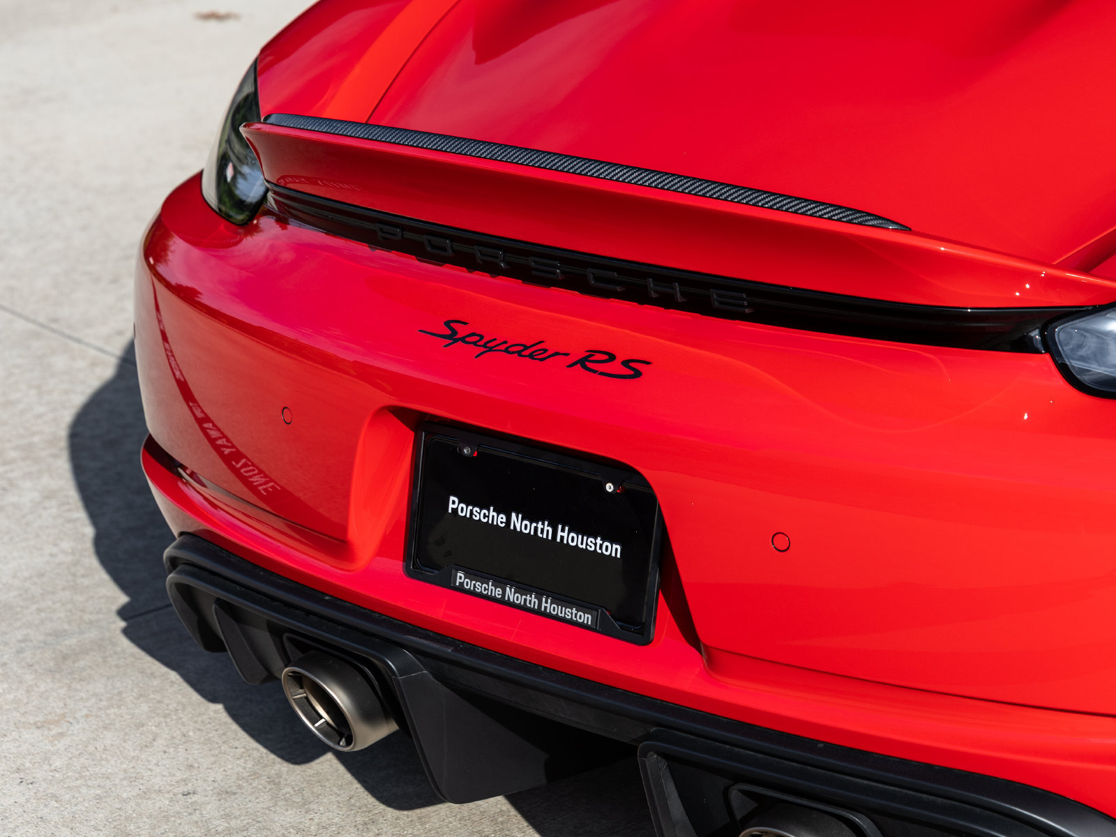 Certified 2025 Porsche 718 Boxster Spyder RS RWD image 16