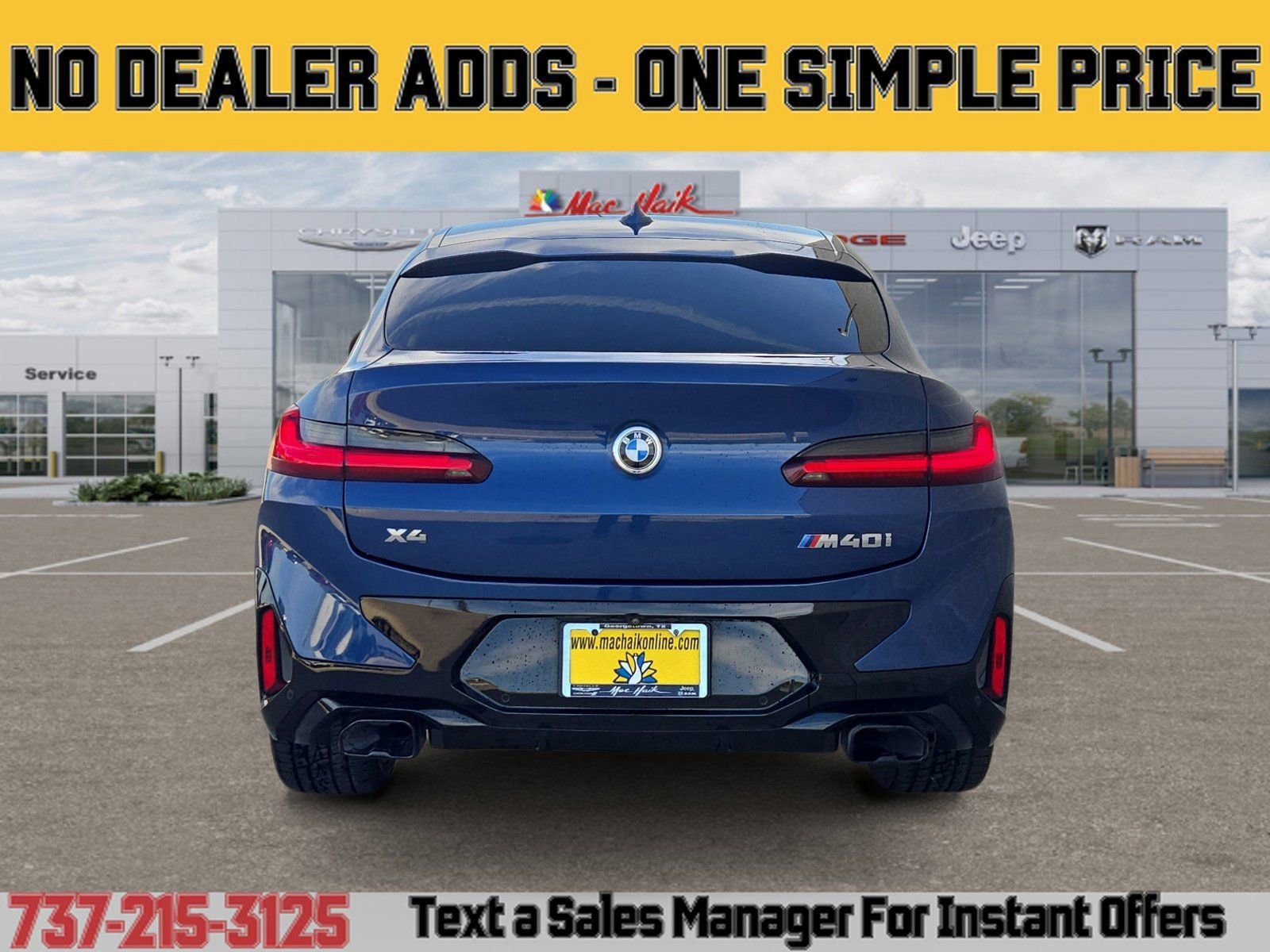 Used 2022 BMW X4 M40i w/ Premium Package AWD/4WD image 4