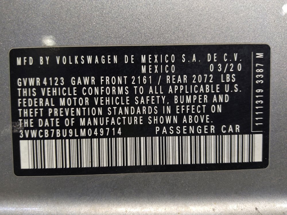 Used 2020 Volkswagen Jetta S w/ Driver Assistance Package FWD image 33