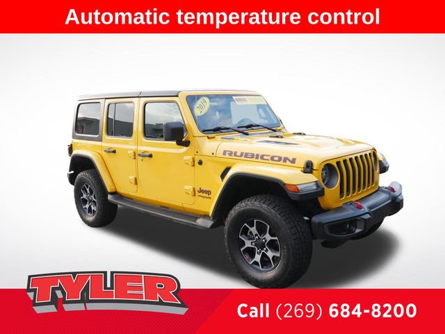 Used 2019 Jeep Wrangler Unlimited Rubicon w/ LED Lighting Group