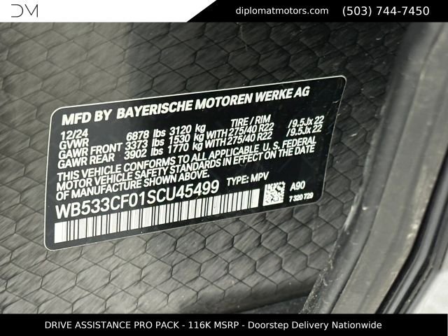 Used 2025 BMW iX M60 AWD/4WD image 47