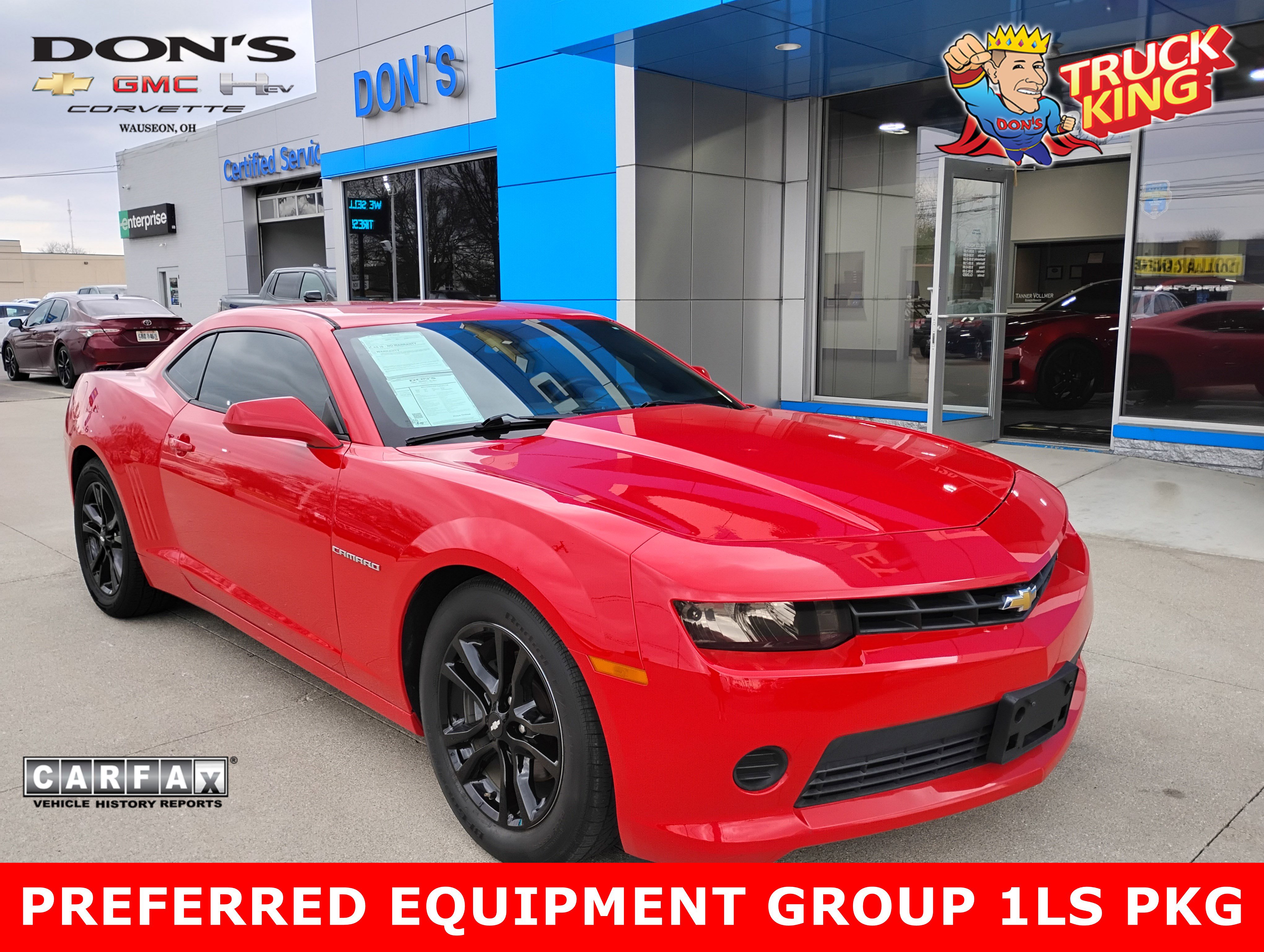 Used 2014 Chevrolet Camaro LS RWD image 1