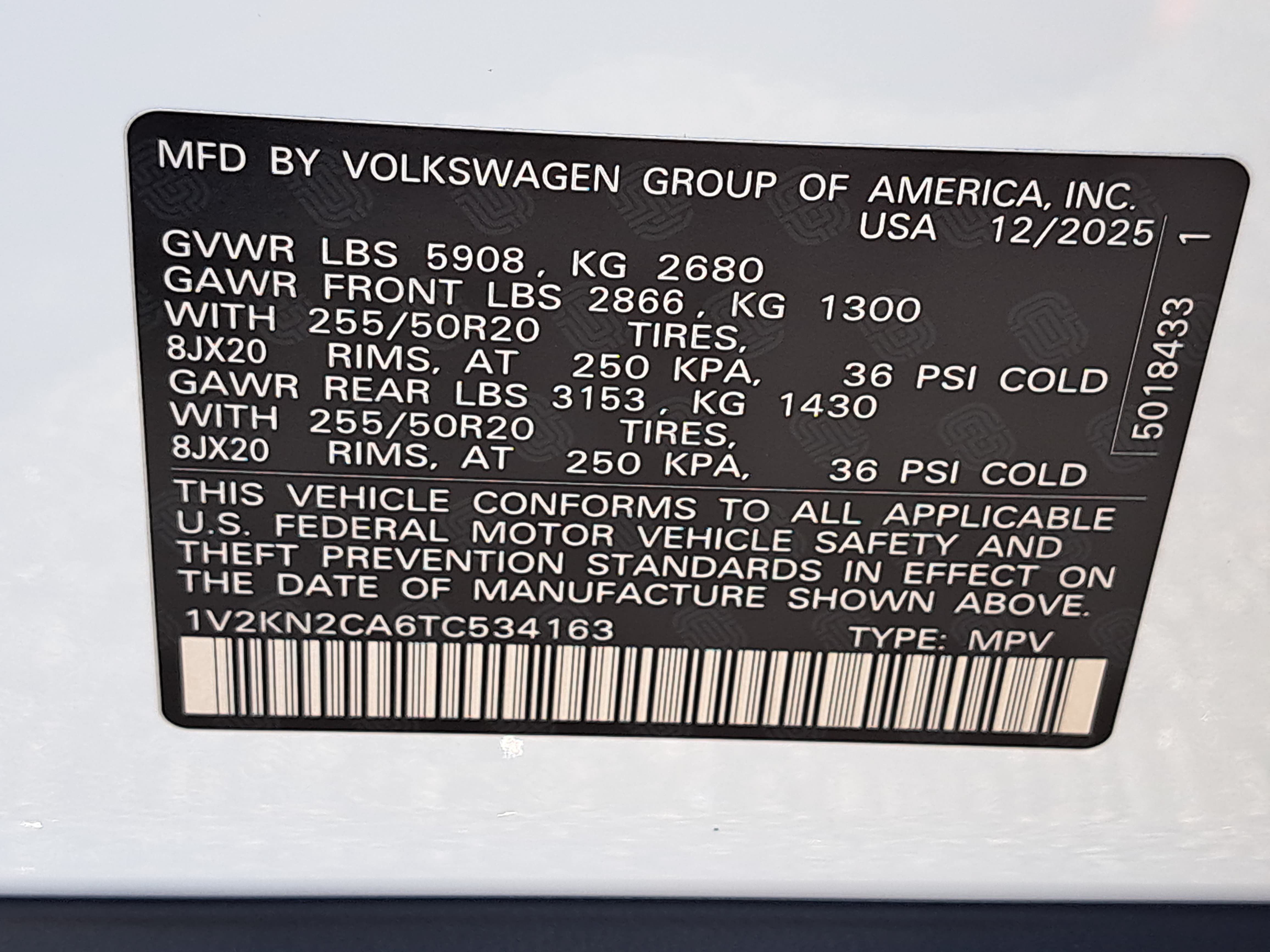 New 2026 Volkswagen Atlas SE AWD/4WD image 35