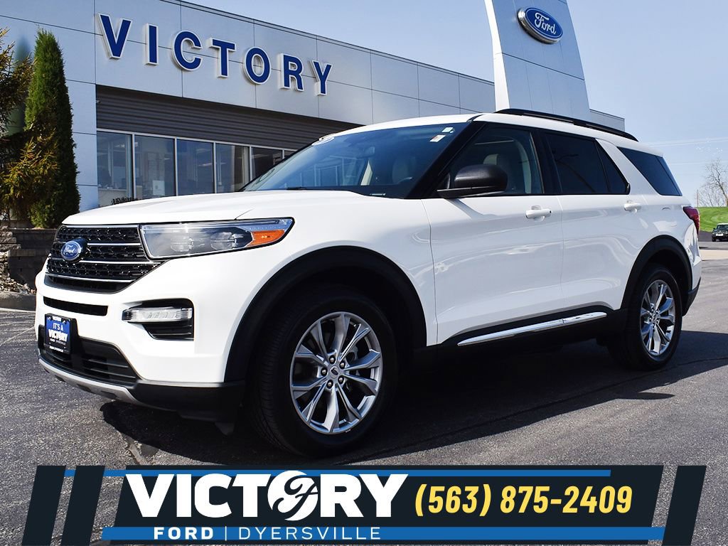 Certified 2021 Ford Explorer XLT w/ Equipment Group 202A AWD/4WD image 1