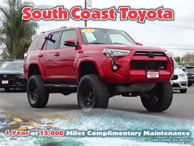 Used 2021 Toyota 4Runner SR5 Premium w/ Moonroof Package RWD image 1