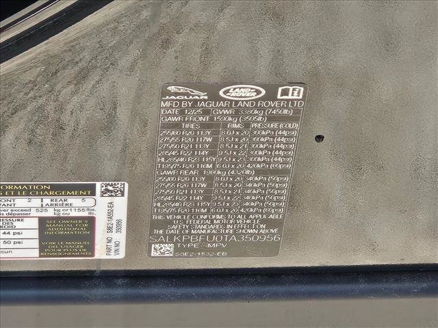 Used 2026 Land Rover Range Rover Long Wheelbase SE AWD/4WD image 15