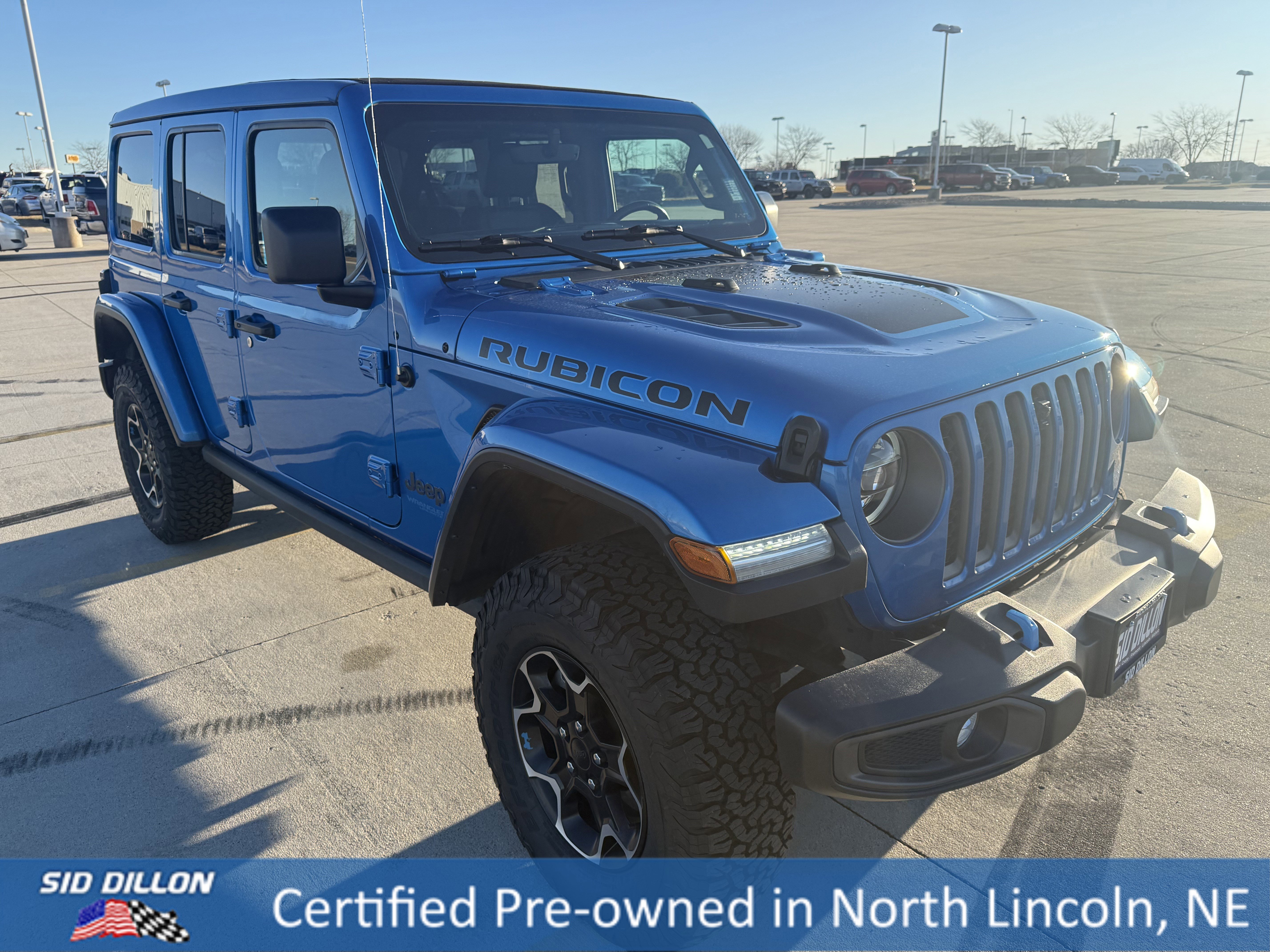 Used 2021 Jeep Wrangler Unlimited Rubicon 4xe w/ Cold Weather Group image 5