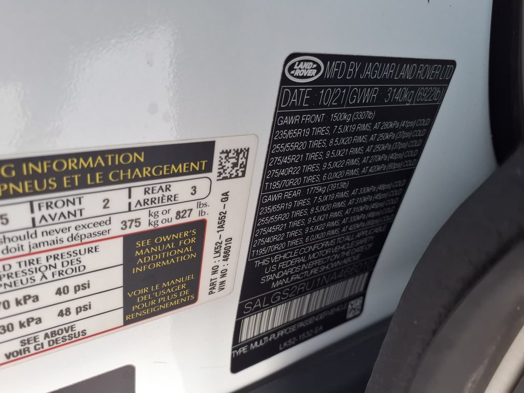 Used 2022 Land Rover Range Rover Westminster Edition AWD/4WD image 36