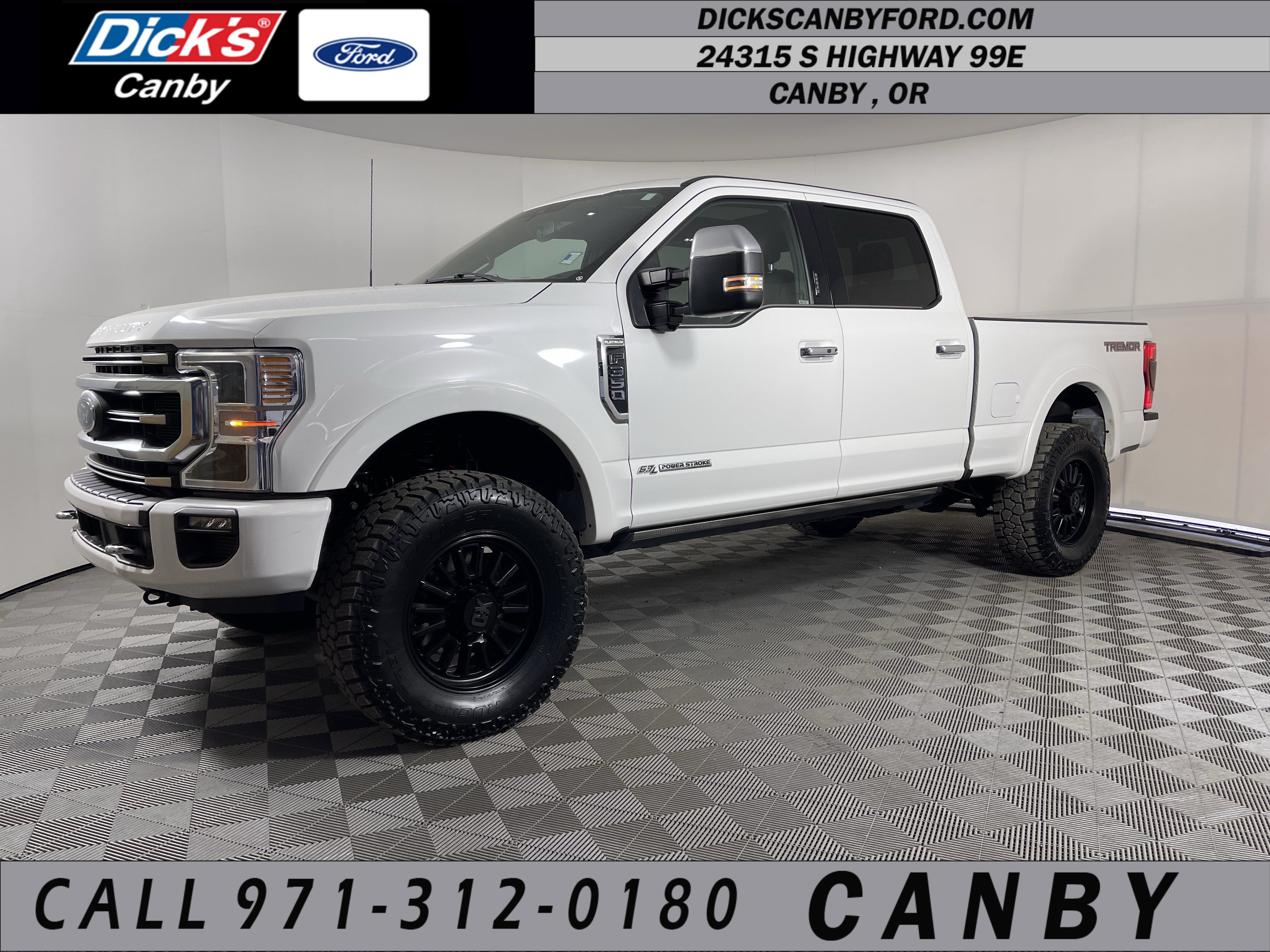 Used 2022 Ford F350 Platinum w/ Tremor Off-Road Package AWD/4WD image 1