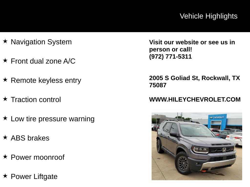 Used 2026 Honda Passport TrailSport image 9