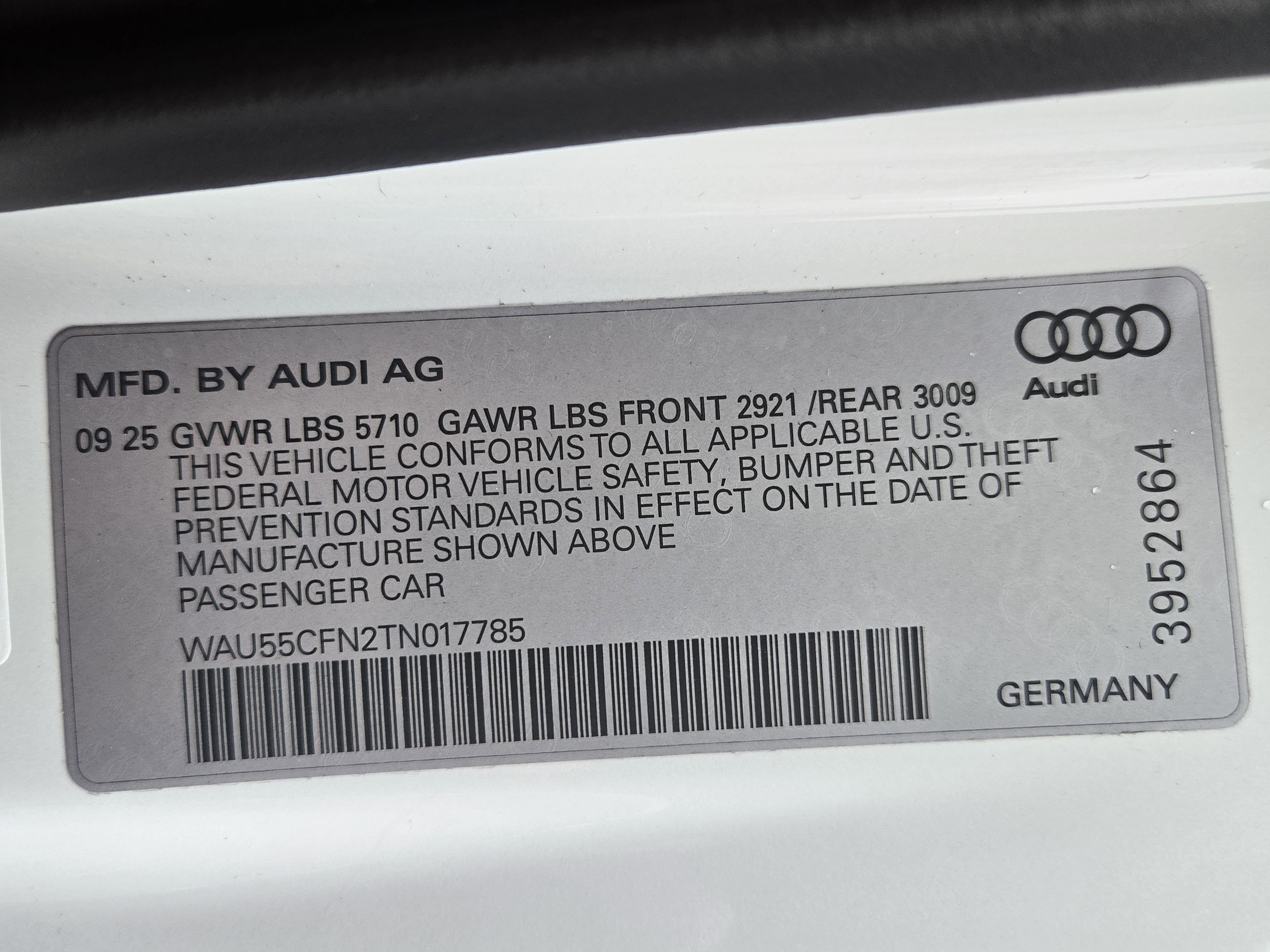 New 2026 Audi A6 Premium Plus image 24