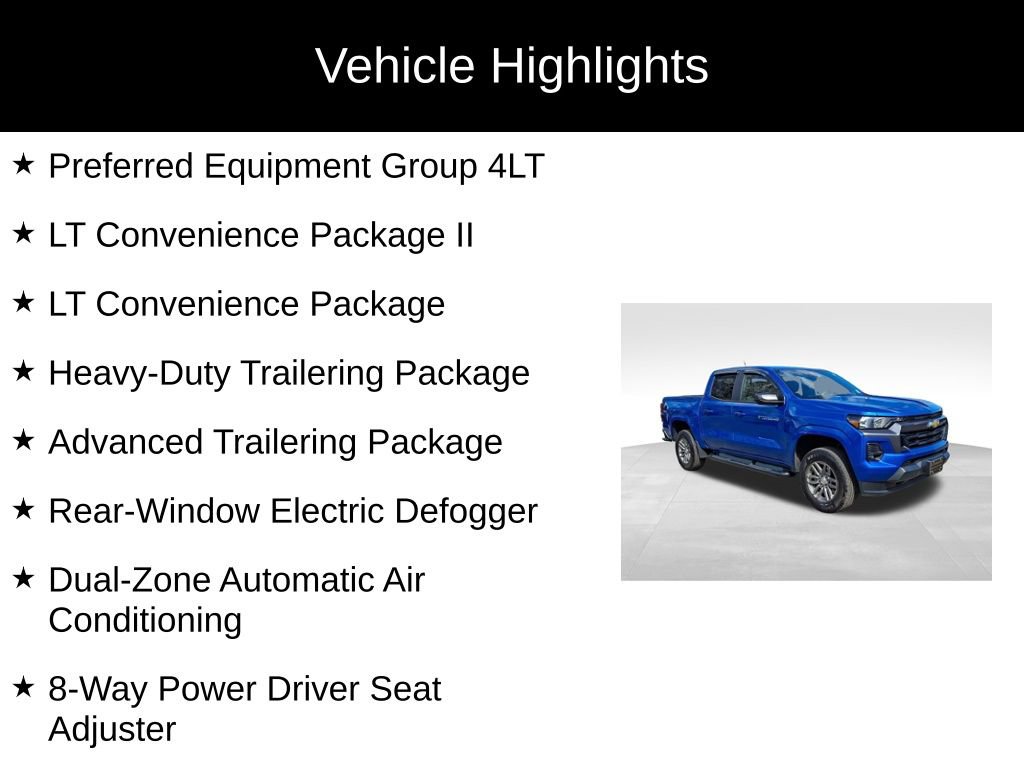 Used 2023 Chevrolet Colorado LT w/ LT Convenience Package II image 2