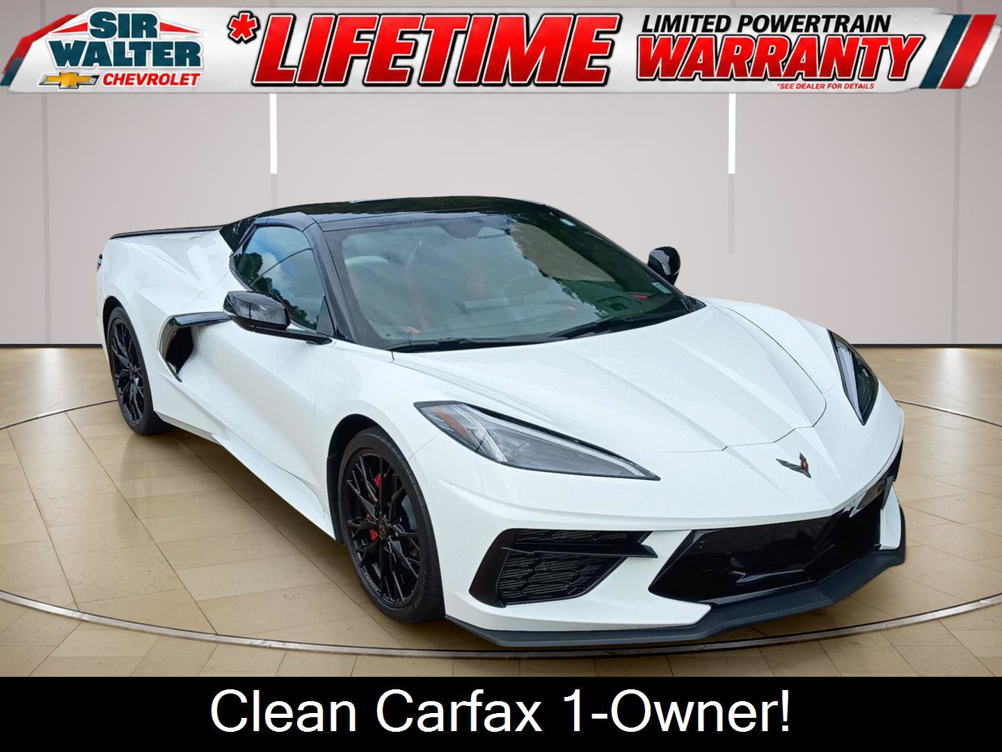 Used 2025 Chevrolet Corvette Stingray Preferred Conv w/ Battery Protection Package RWD image 1