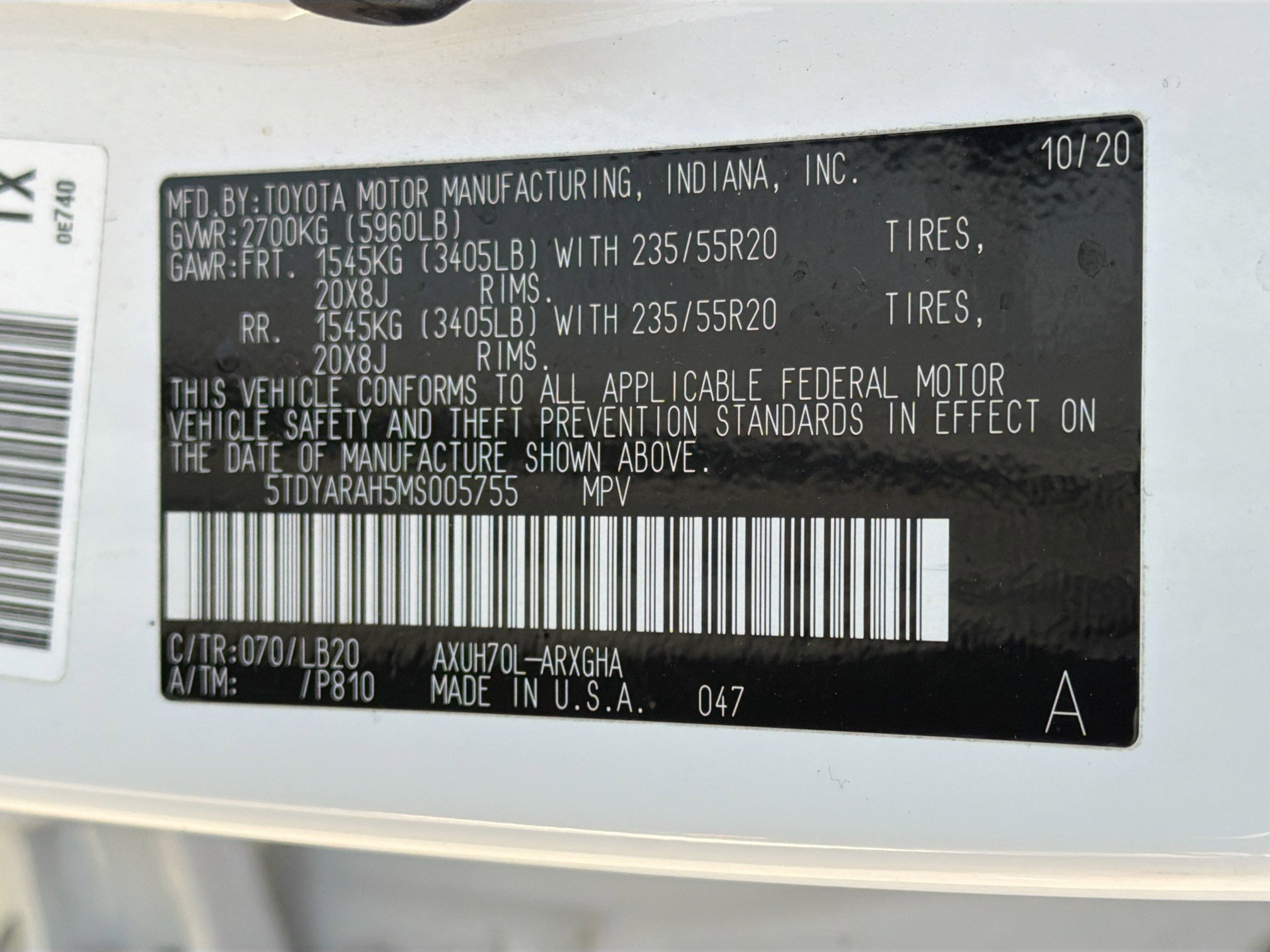 Used 2021 Toyota Highlander Limited image 45