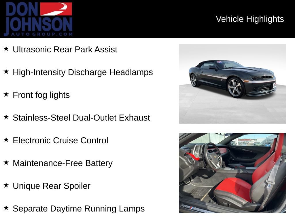 Used 2015 Chevrolet Camaro SS w/ Commemorative Special Edition image 28