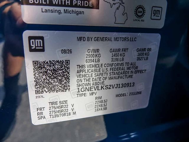 New 2027 Chevrolet Traverse RS w/ LPO, Floor Liner Package AWD/4WD image 33
