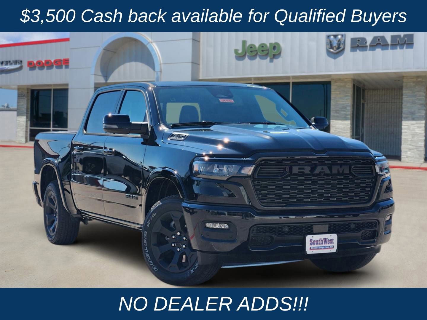 New 2026 RAM 1500 4x4 Crew Cab
