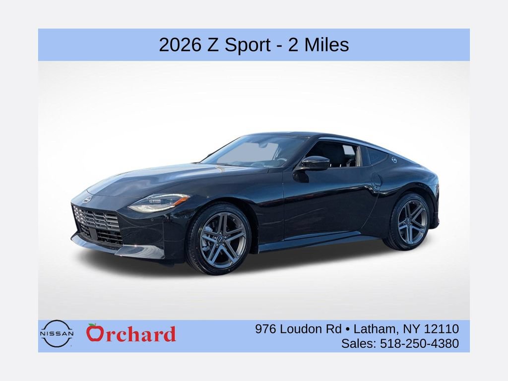 New 2026 Nissan Z Sport w/ Floor Mat Package RWD 360° Tour