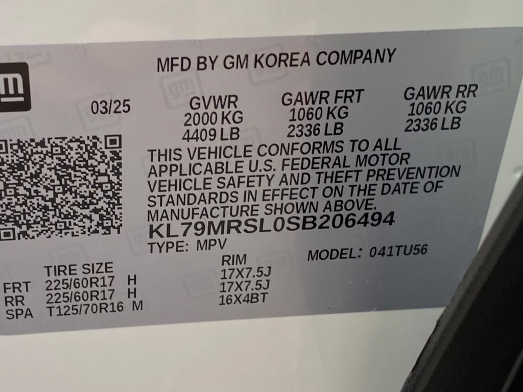 Used 2025 Chevrolet TrailBlazer LT w/ Driver Confidence Package AWD/4WD image 45