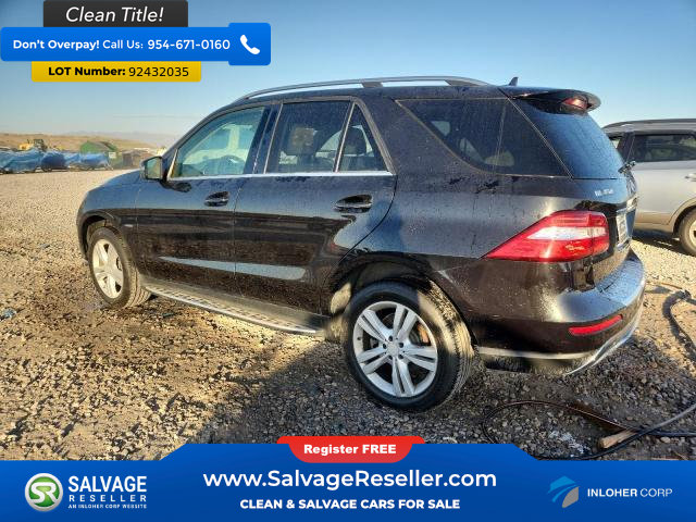 Used 2012 Mercedes-Benz ML 350 BlueTEC 4MATIC image 3