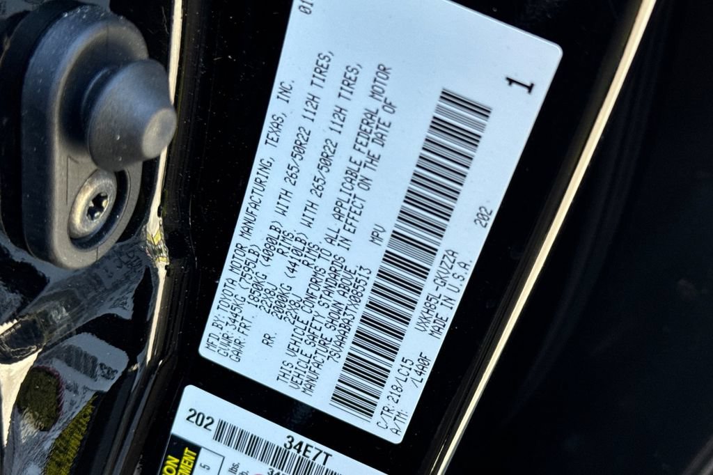 Certified 2026 Toyota Sequoia Capstone w/ Tow Technology Package AWD/4WD image 30