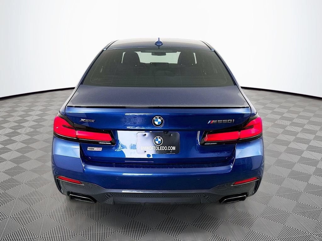 Used 2023 BMW M550i xDrive w/ Shadowloine Package AWD/4WD image 8