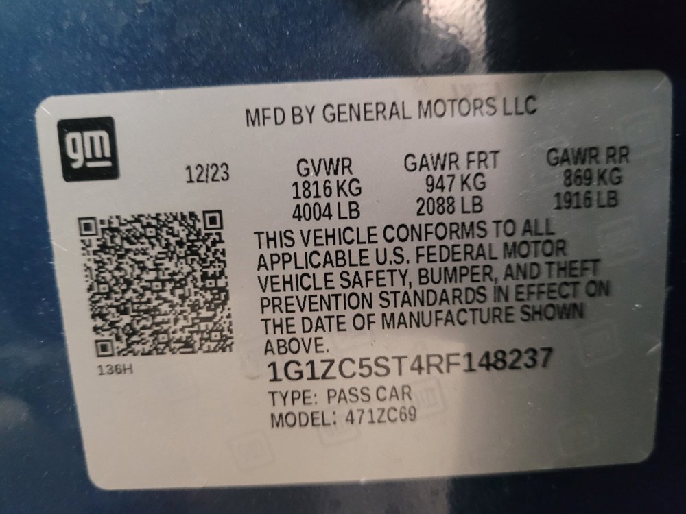 Used 2024 Chevrolet Malibu LS w/ Driver Confidence Package FWD image 33