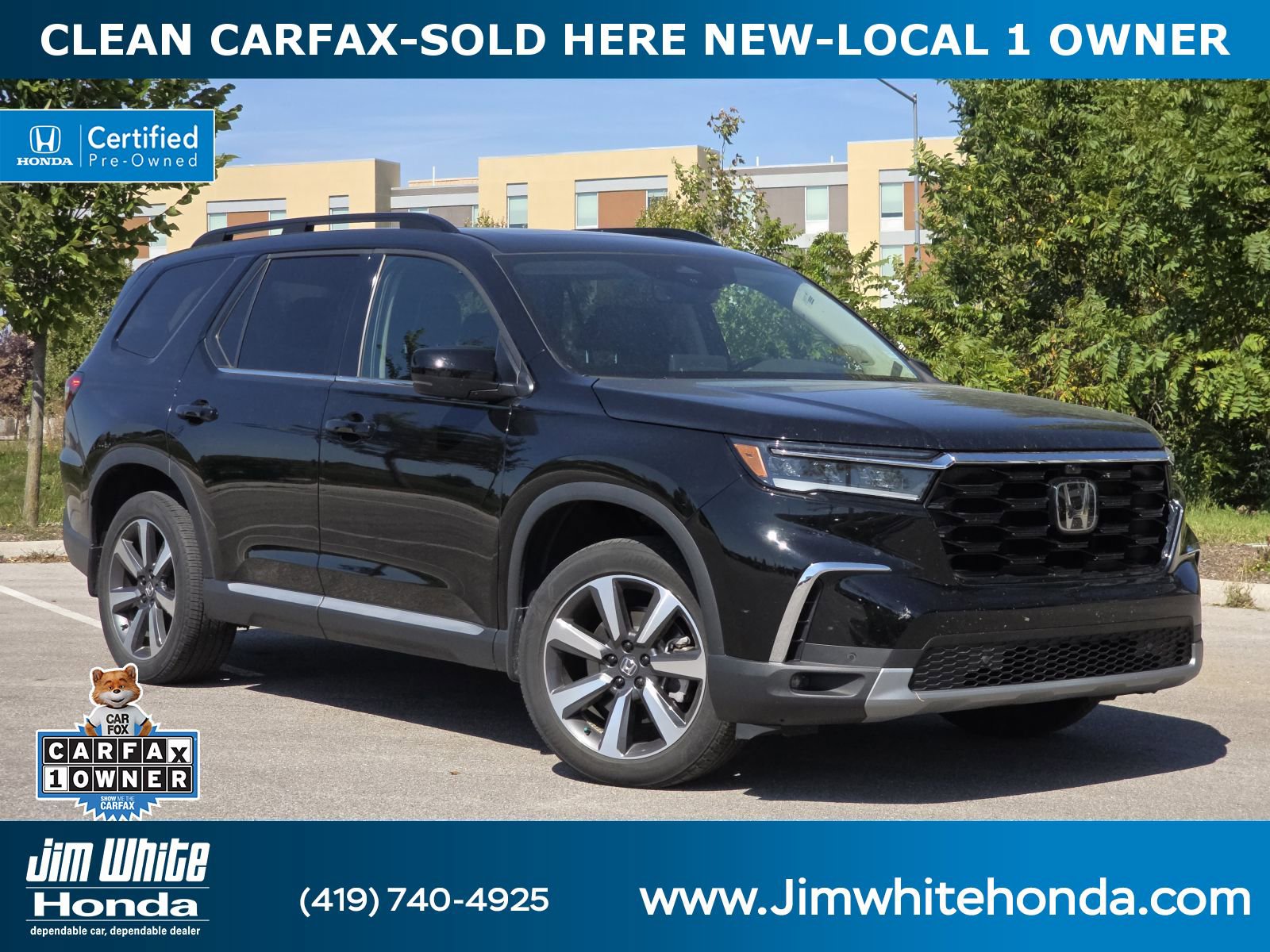 Certified 2023 Honda Pilot Elite