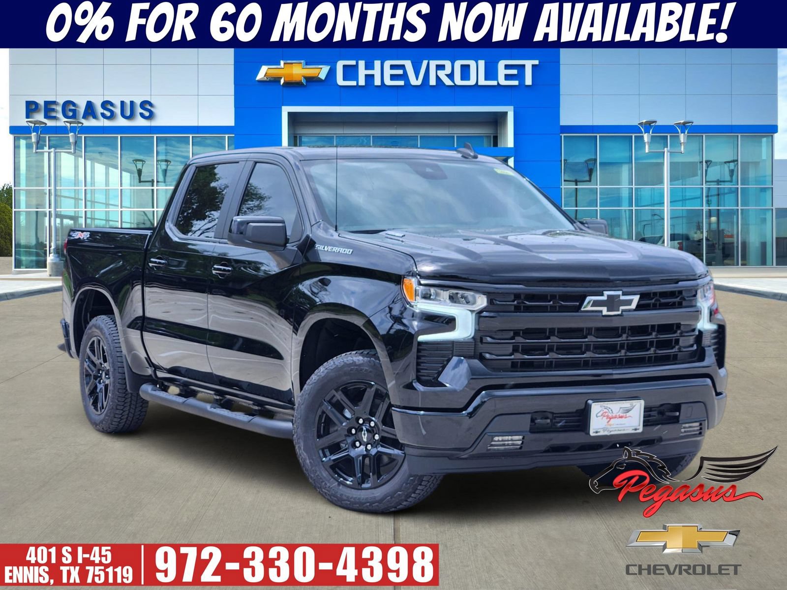 New 2026 Chevrolet Silverado 1500 RST w/ RST Select Package AWD/4WD image 1