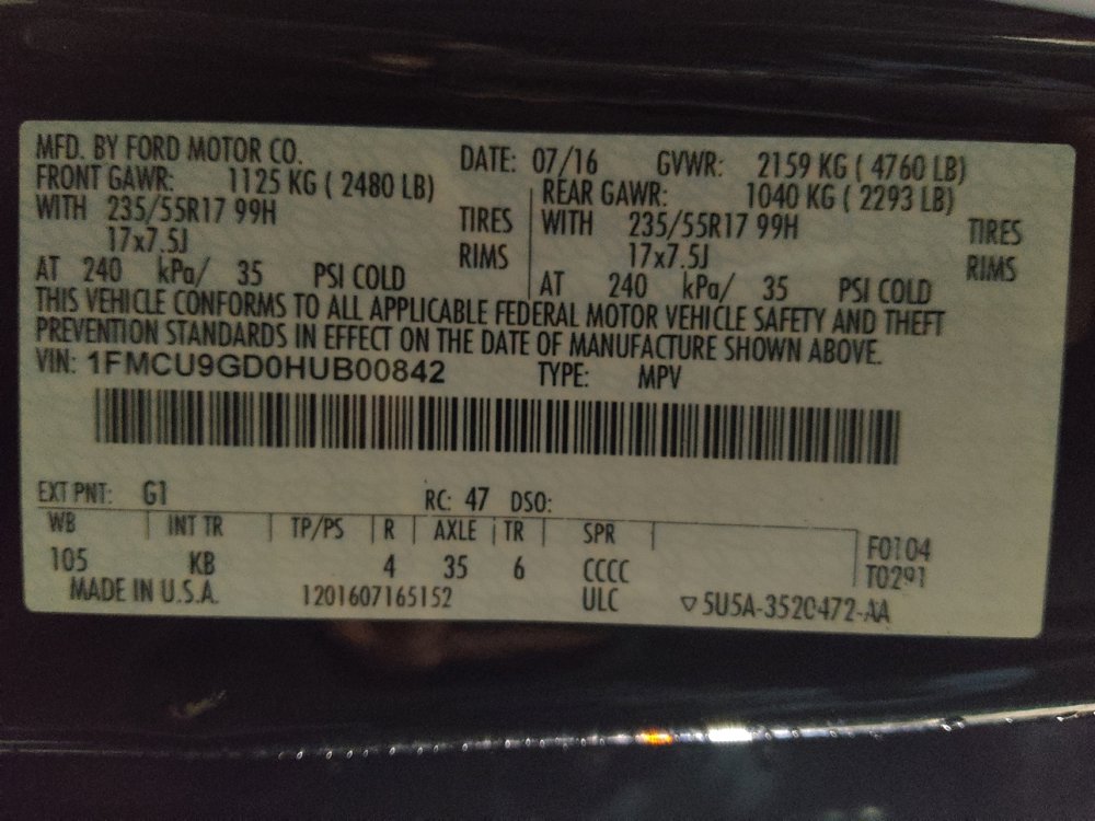 Used 2017 Ford Escape SE image 33