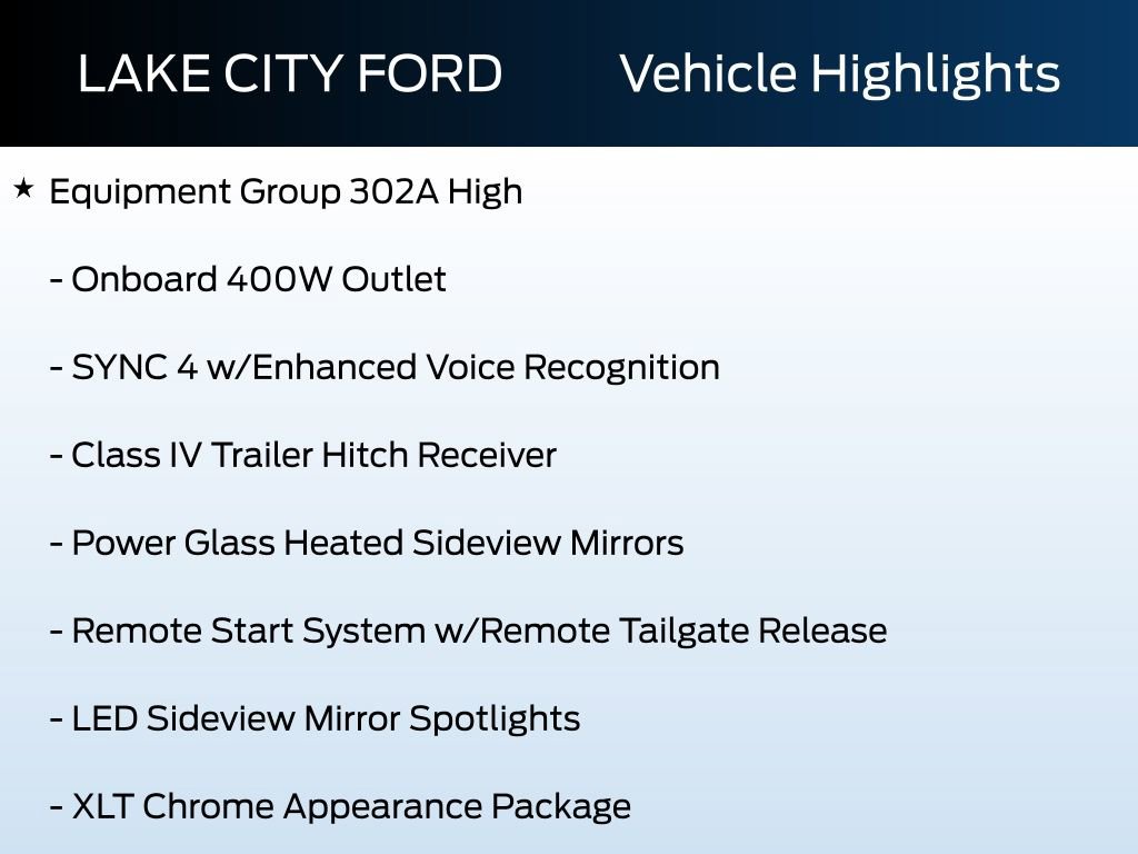 Used 2022 Ford F150 XLT w/ Equipment Group 302A High image 5