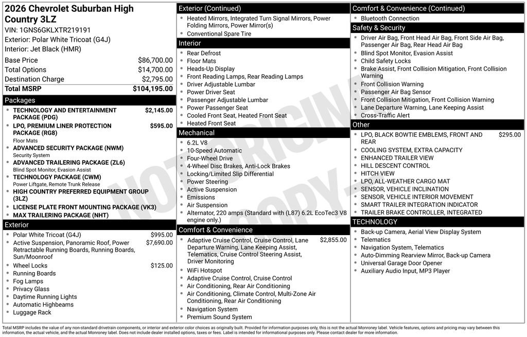 New 2026 Chevrolet Suburban High Country video 2