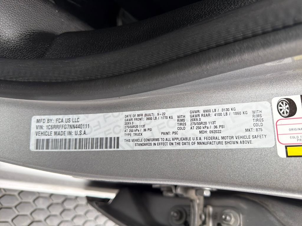 Certified 2022 RAM 1500 Big Horn image 28