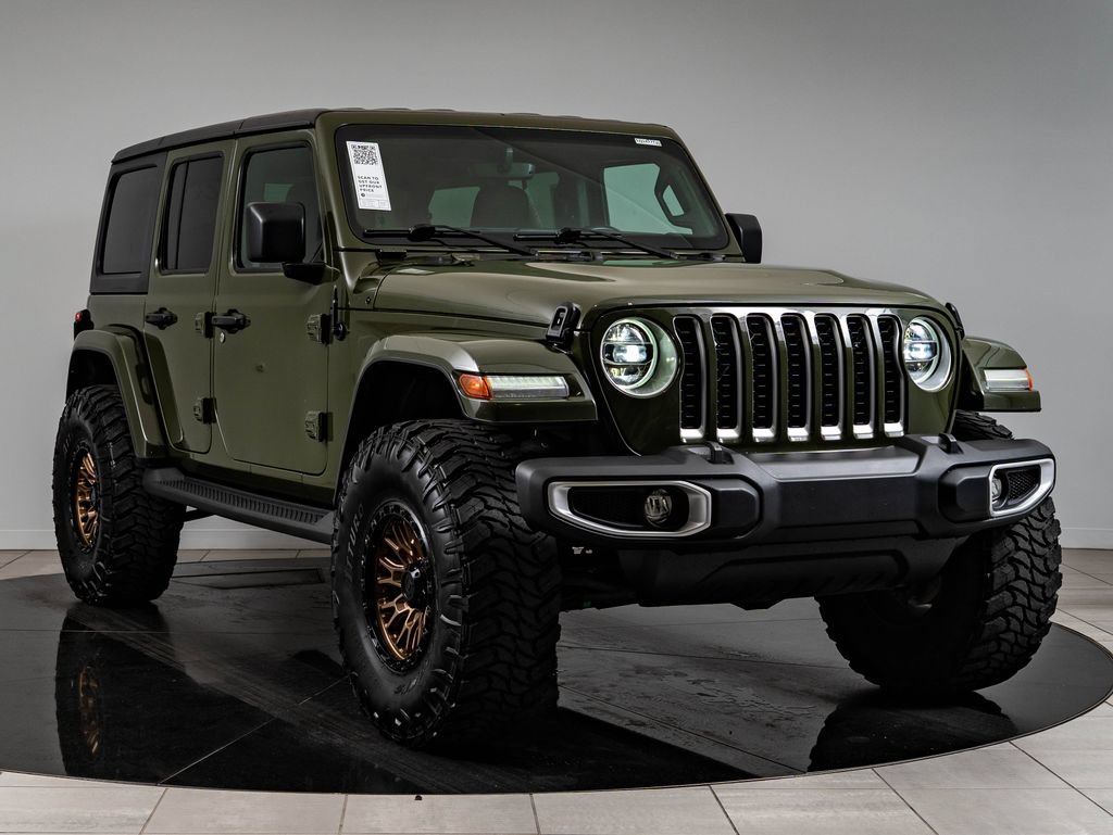 Used 2021 Jeep Wrangler Unlimited Sahara AWD/4WD image 12