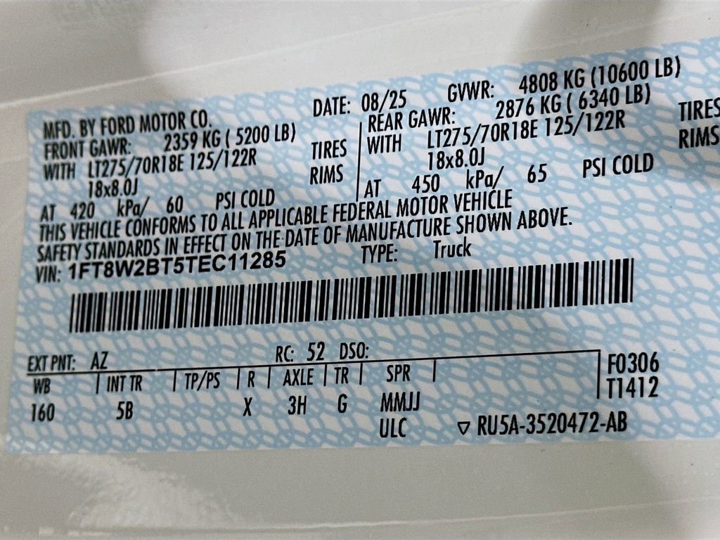 Used 2026 Ford F250 Lariat w/ FX4 Off-Road Package AWD/4WD image 33