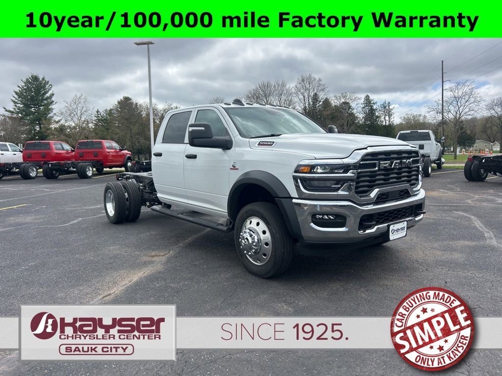 New 2026 RAM 5500 Tradesman w/ Chrome Appearance Group