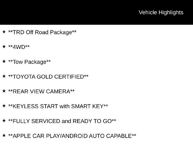 Certified 2025 Toyota Tacoma TRD Off-Road AWD/4WD image 12