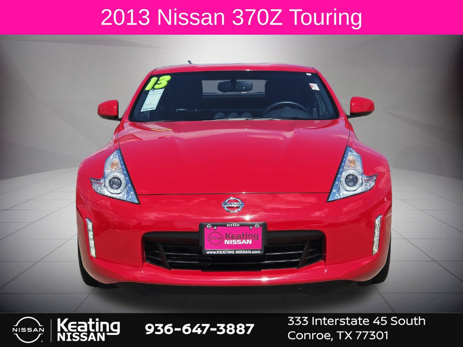 Used 2013 Nissan 370Z Touring w/ Sport Pkg RWD image 2