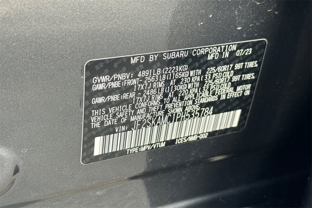 Certified 2023 Subaru Forester Wilderness image 34