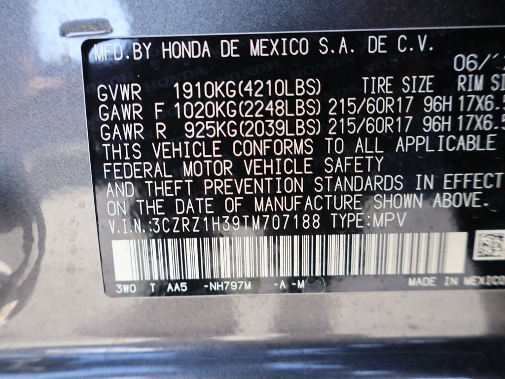Used 2026 Honda HR-V LX image 33