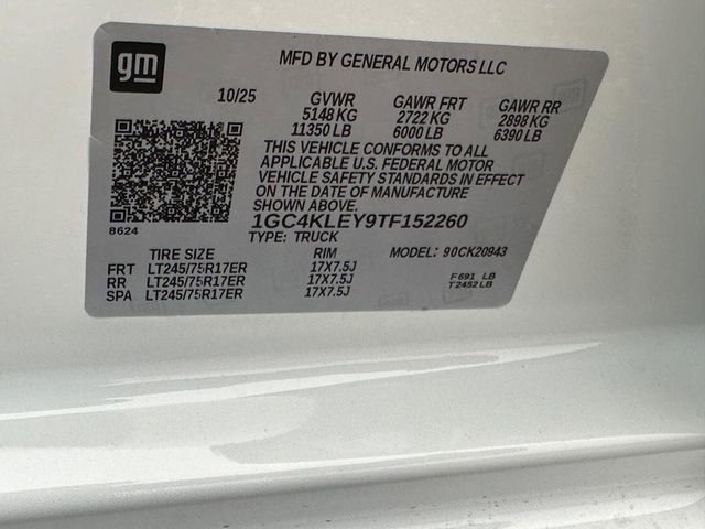 New 2026 Chevrolet Silverado 2500 W/T w/ WT/CX Safety Package image 14