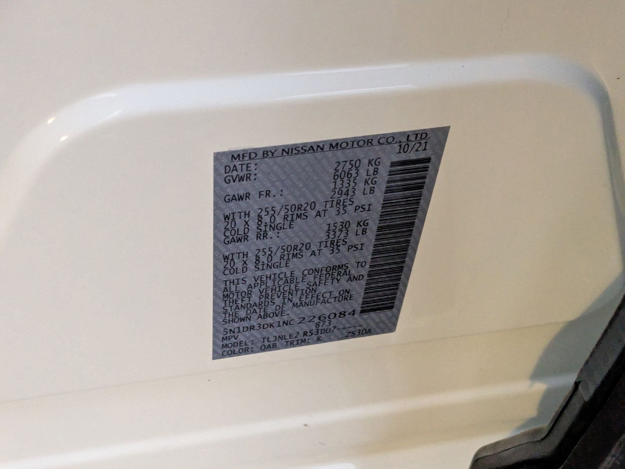 Used 2022 Nissan Pathfinder Platinum w/ Cargo Package image 28