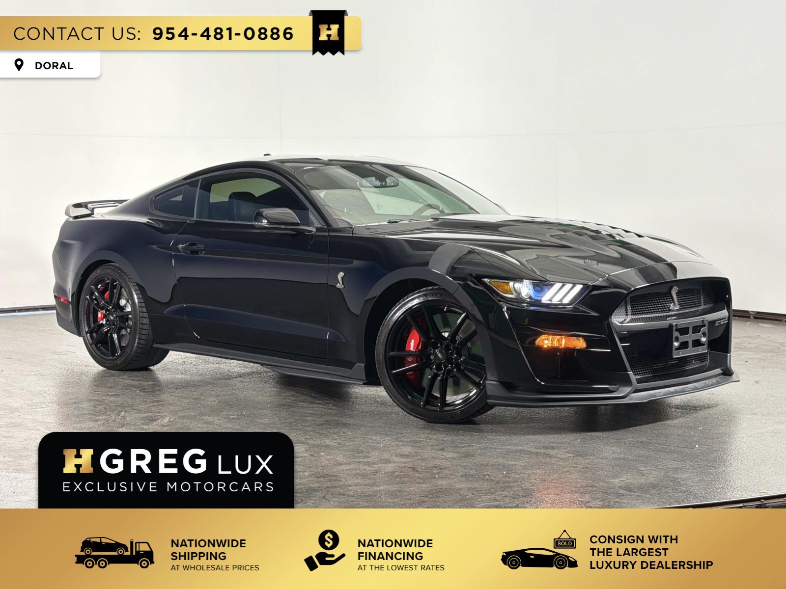 Used 2022 Ford Mustang Shelby GT500 w/ Technology Package RWD image 1