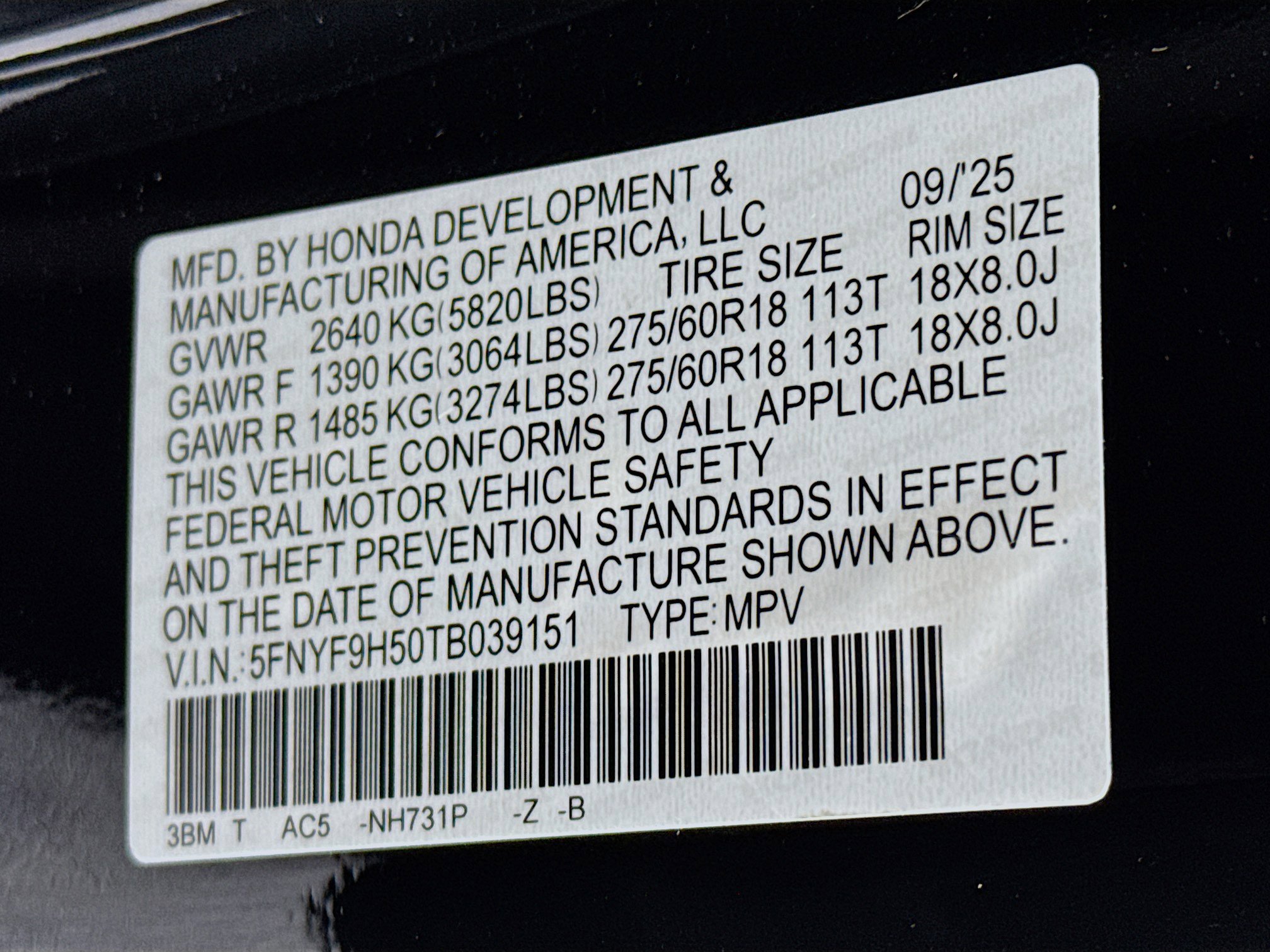 New 2026 Honda Passport TrailSport image 32
